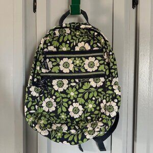 Vera Bradley Blue Green White Backpack